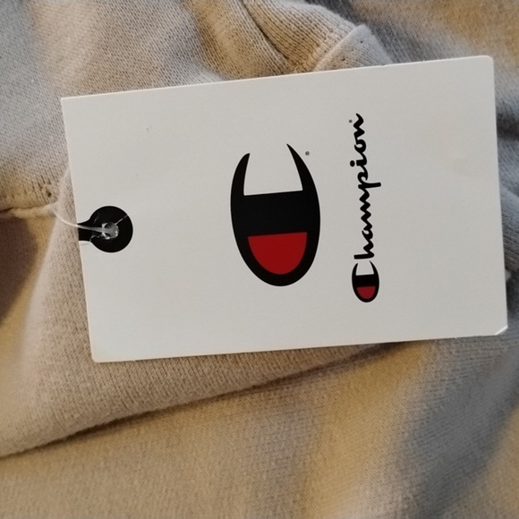 Champion You Woman's Beige Vintage Wash Mock Ne, Size: XL, NWT - Picture 2 of 9